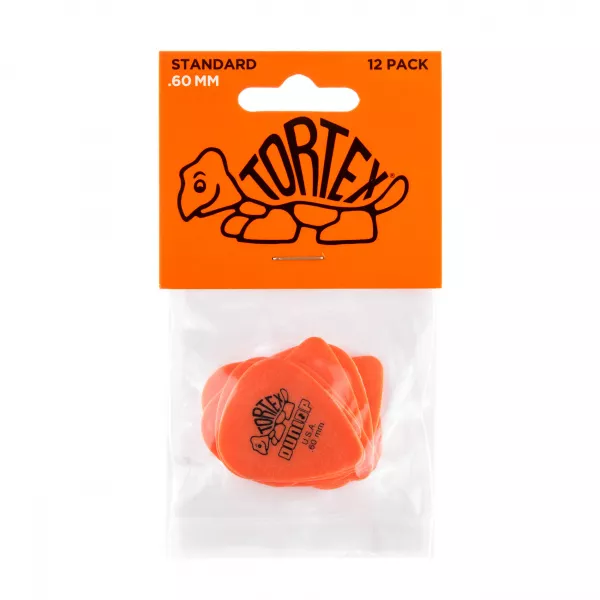 Tortex Standard Медиаторы 12шт, толщина 0,60мм, Dunlop, 418P.60  рис.2 