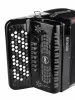 Аккордеон кнопочный 70/120/7/2, черный, с футляром, Aurus, JH5120-BLACK