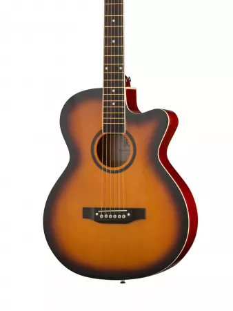 Акустическая гитара, санберст, Foix, FFG-2039C-SB