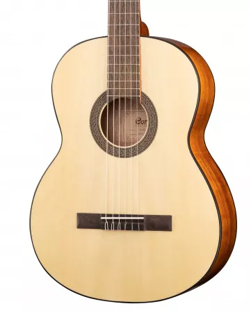 Classic Series Классическая гитара, с чехлом, глянцевая, Cort, AC100-WBAG-SG