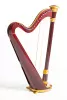 MLH0013 Capris Арфа 21 струнная (A4-G1), цвет - махагони глянцевый, Resonance Harps