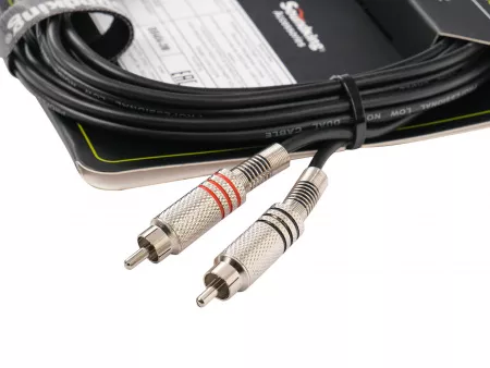 Кабель акустический, 2хRCA — 2хRCA, 3м, Soundking, BB404-3M