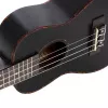 Mahogany Series Укулеле концертный, с чехлом, черный, Cascha, HH-2300