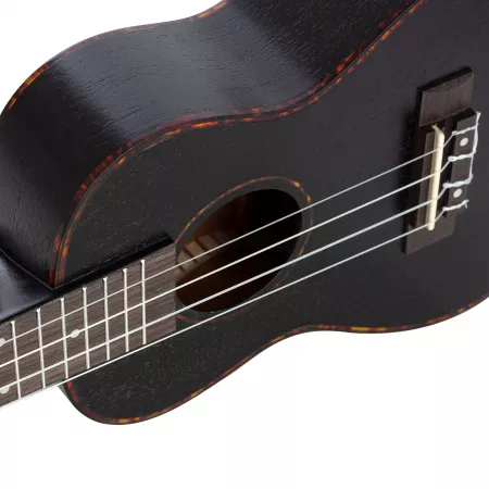 Mahogany Series Укулеле концертный, с чехлом, черный, Cascha, HH-2300