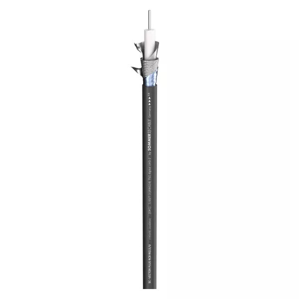 SC-Vector Plus RCB RG11/U1.63/7.1/4K/PVC Кабель коаксиальный 75 Ом, 100м, Sommer Cable, 600-0281  рис.2 