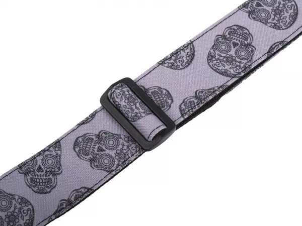 Ремень для гитары, череп2, MEZZO, MZ-RG-5skull2  рис.2 