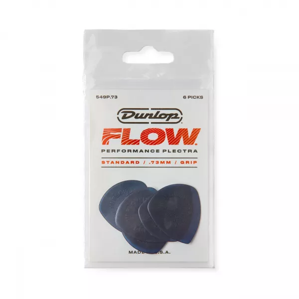 Flow Standard Медиаторы 6шт, толщина 0.73мм, Dunlop, 549P.73  рис.2 