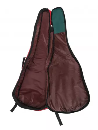 Чехол для классической гитары, красный/зеленый, MEZZO, MZ-ChGC-3red/green