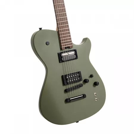 META Series Электрогитара, зеленая, Cort, MBM-2H-B-SUS-SOG