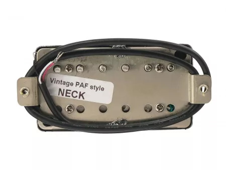 Vintage PAF Звукосниматель магнитный, нековый, хром, Bagdasar guitars, BGP501NC