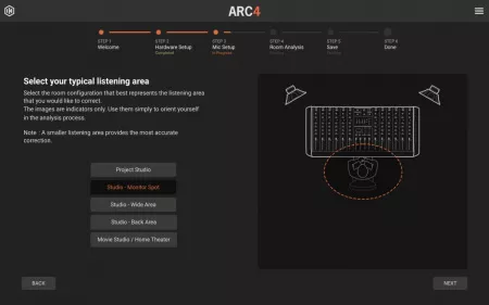 Программное обеспечение для акустической коррекции помещения, IK Multimedia, ARC-4-Upgrade