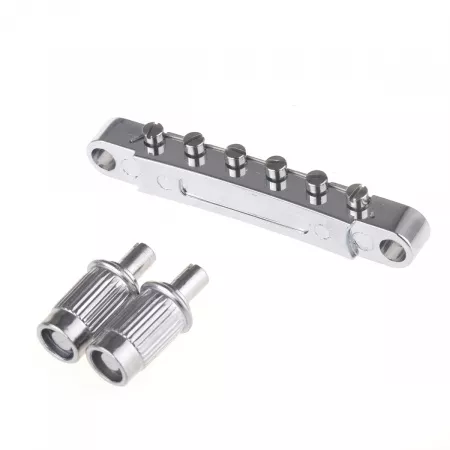 Бридж Tune-O-Matic для Gibson Les Paul, хром, Musiclily, M205