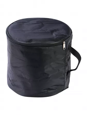 Барабан кавказский 10", цвет черный мрамор, с чехлом, MEZZO, MZ-B10mbk