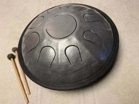 Глюкофон "Гранофон" Снежная Королева, 36см, с палочками и чехлом, Pangooda Drums, PNG-GR-36SK
