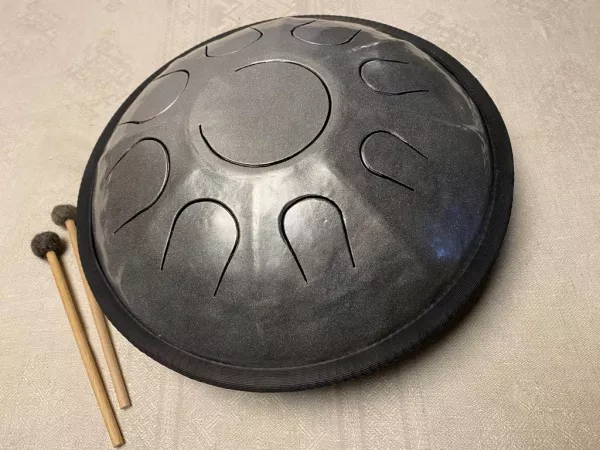 Глюкофон "Гранофон" Снежная Королева, 36см, с палочками и чехлом, Pangooda Drums, PNG-GR-36SK  рис.2 