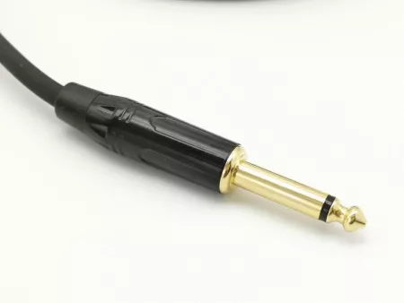 Кабель инструментальный, прямой/угловой, 4м, ZZcable, E15-JR-J-0400-0