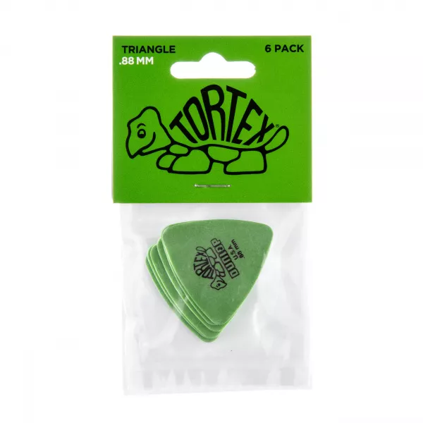 Tortex Triangle Медиаторы 6шт, толщина 0,88мм, треугольные, Dunlop, 431P.88  рис.2 