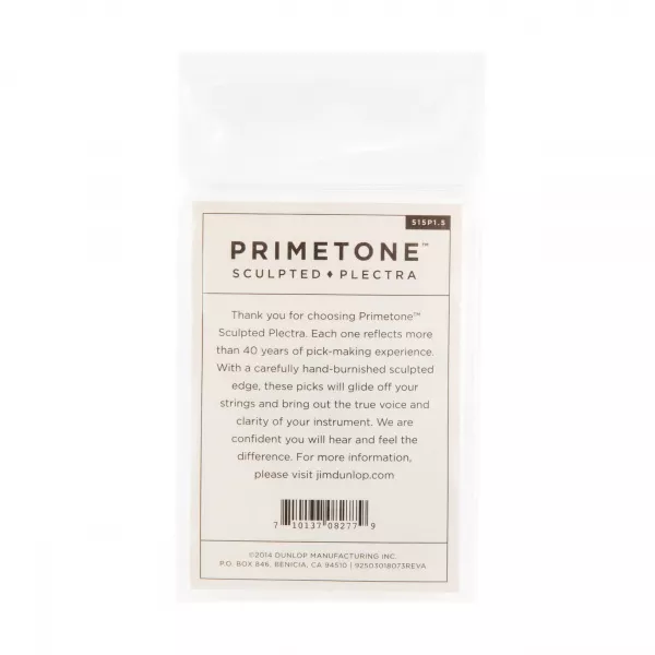 Primetone Медиаторы 3шт, толщина 1,5мм, полукруглые, Dunlop, 515P1.5  рис.2 