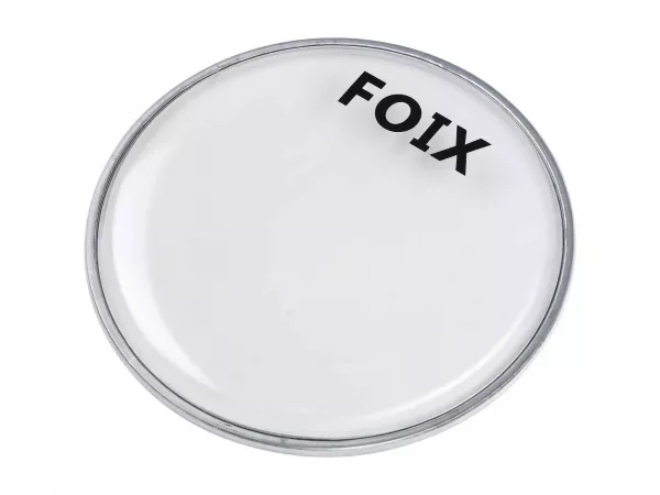 Пластик для малого и том барабана 8", прозрачный, Foix, FDH-25TR-08  рис.2 