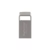 Mini Флеш-накопитель 64GB USB3.0, металл, серебряный, GoPower, 00-00027359