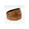 Leather Tigina Ремень для гитары, кожаный, закат в джунглях, Fidel, FL8010LT