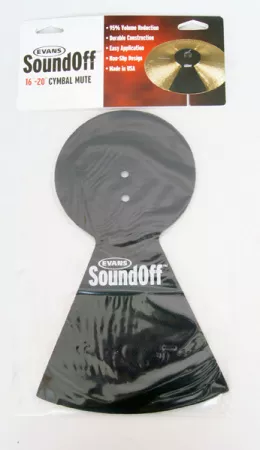 SO-CYM SoundOff Тренировочная резиновая заглушка для тарелки, Evans