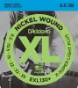 EXL130+ Nickel Wound Комплект струн для электрогитары, Extra-Super Light Plus, 8.5-39, D'Addario