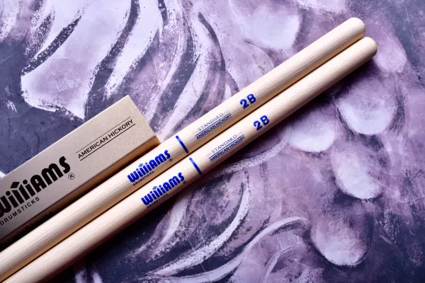 Standard Series 2B Барабанные палочки, орех гикори, Williams, DS-WST-2B  рис.2 