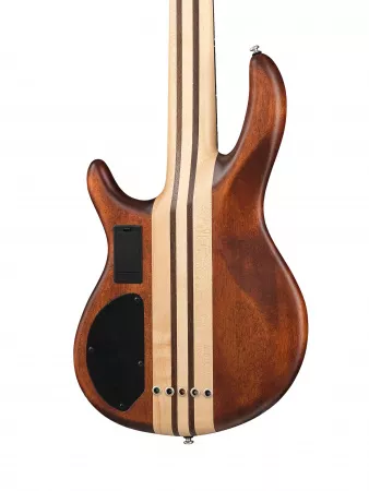 Artisan Series Бас-гитара 5-струнная, красная, с чехлом, Cort, A5-Plus-FMMH-WBAG-OPBC