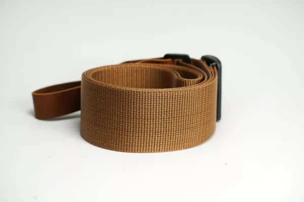 Ремень для гитары, нейлоновый, бежево-коричневый, Mamba straps, MB5072-061  рис.2 