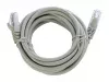 Патч-корд RJ-45 (m)-RJ-45 (m) 3.0м кат.5е ПВХ 26AWG, серый, в пакете, GoPower, 00-00027474