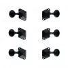 Колки для гитары 3+3, черные, Paxphil, J-25-3+3-BK