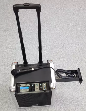 PA8M Акустическая система с MP3 и микрофоном, портативная, аккумуляторная, 25Вт, Soundking