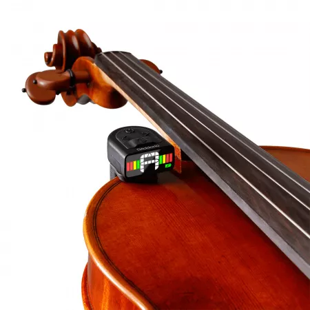 Micro Tuner Тюнер на прищепке для скрипки, перезаряжаемый, D'Addario, PW-CT-34