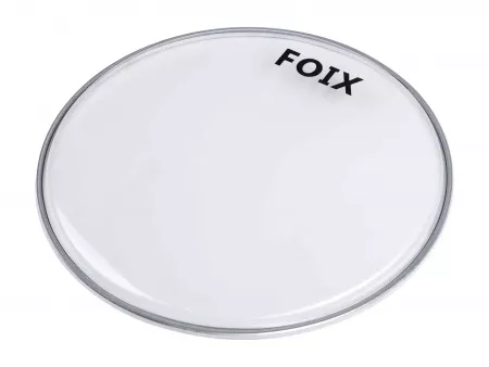 Пластик для малого и том барабана 12", прозрачный, Foix, FDH-25TR-12