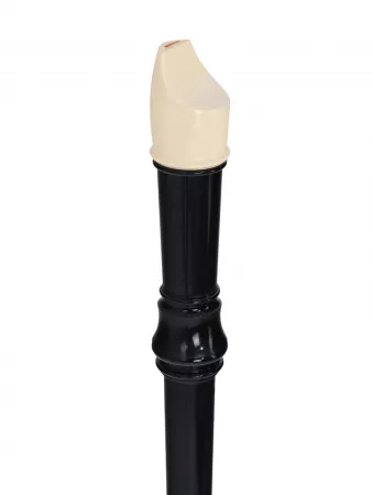 Classic Блокфлейта сопрано, немецкая система, черная, 2 части, Angel, ASRG-220