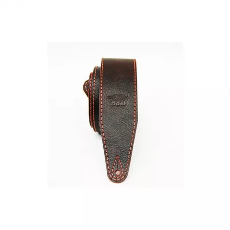 Leather 21 Ремень для гитары, кожаный, бордо, Fidel, FL60007L21L