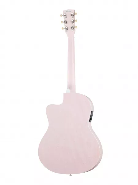 Jade Series Электро-акустическая гитара, розовая, с чехлом, Cort, Jade-Classic-PPOP-bag  рис.2 