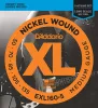 EXL160-5 XL NICKEL WOUND Струны для 5-струнной бас-гитары 5-string Long Medium 50-135 D`Addario