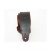 Leather 21 Ремень для гитары, кожаный, тлеющий костер, Fidel, FL60029L21L