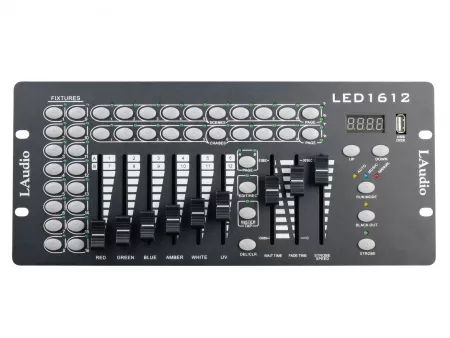 DMX Контроллер, LAudio, DMX-LED-1612
