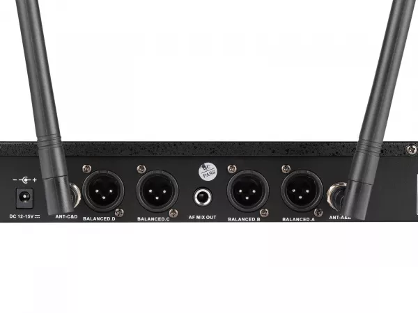 Вокальная радиосистема, 4 ручных передатчика LAudio, LS-804-M  рис.2 