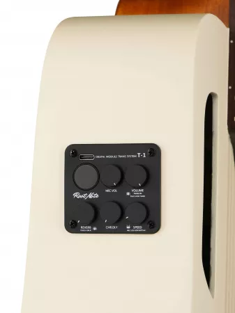 Гитара трансакустическая, белая, Root Note, TA220-IV