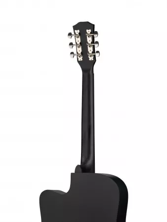 Акустическая гитара 41", с вырезом, черная, Fante, FT-221-BK