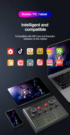 Звуковая карта USB, 16 бит/48 кГц, Foix, V9XPro