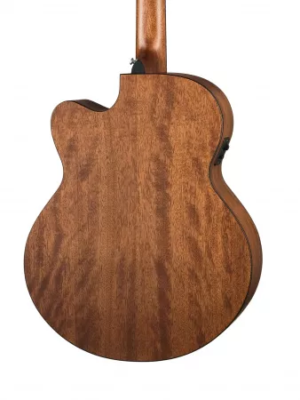 Acoustic Bass Series Электро-акустическая бас-гитара цвет натуральный, с чехлом, Cort, SJB5F-NS-WBAG