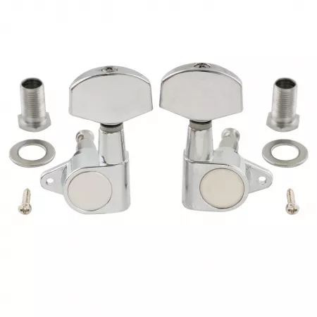 Колки для гитары 3+3, хром, Musiclily, MX1348CR-3MX1349CR-3