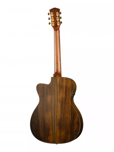 Gold Series Электро-акустическая гитара, цвет натуральный, с чехлом, Cort, Gold-OC6-Bocote-WCASE-NAT  рис.2 