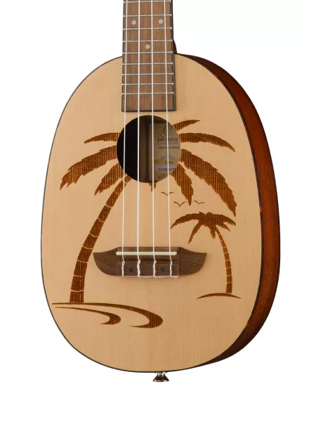 Pineapple Series Укулеле концертный, ананас, Ortega, RUPA5  рис.2 
