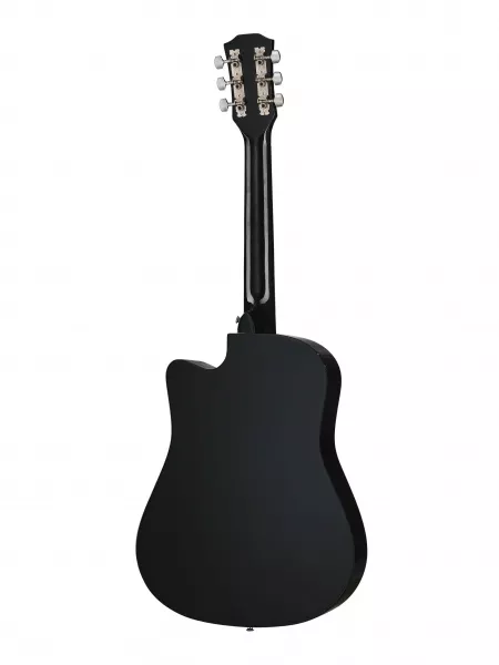 Акустическая гитара, с вырезом, черная, с аксессуарами, Mirra, MAG-38CKIT-BLK  рис.2 